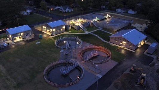 Monticello WWTP-Aerial